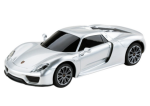 Mamido Sportovní autíčko Porsche 918 Spyder na dálkové ovládání RC 1:24 stříbrné