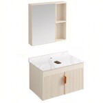 REA - Koupelnová sestava nábytku s deskou Modo 60cm Beige REA-M096