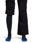 Dámské merino ponožky ICEBREAKER Wmns Merino Ski+ Medium OTC Mountain Contour, Midnavy/Lazurit/Black velikost: 41-43 (L)
