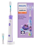 Philips Sonicare for Kids HX6322/12 fialová / Elektrický zubní kartáček / Bluetooth / 62.000 stěrů za min. (HX6322/12)