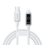Joyroom S-A55 StarFlight Nabíjecí kabel USB-C (M) - Lightning (M) 30W 1.2m bílá (6956116767914)