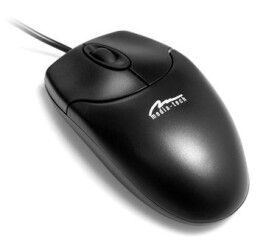 Media-Tech OPTICAL MOUSE černá / optická myš / 800 CPI / PS|2 / 3 tl. + kolečko / 1.4 m (MT1075K-PS2)