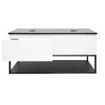 Koupelnová skříňka s krycí deskou SAT B-Way 119x30x45 cm bílá lesk BWAY120WTKF BWAY120WTKF