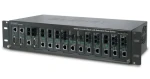 Planet MC-1500R / Rackové šasi pro media konvertory / 15 slotů / 19" / redundantní napájení (MC-1500R)
