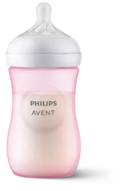 Philips Avent Natural Response SCY903/11 růžová / Kojenecká láhev / 260 ml / 1m+ (AV-000689)