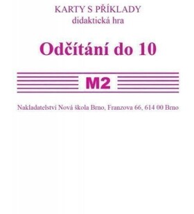 Sada kartiček M2 - odčítání do 10 - Zdena Rosecká
