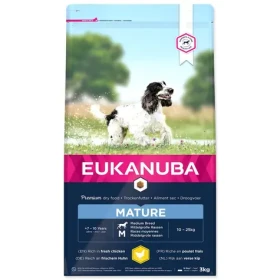 Eukanuba Mature Medium 3kg / granule pro psy / pro střední plemena (1743-205478)