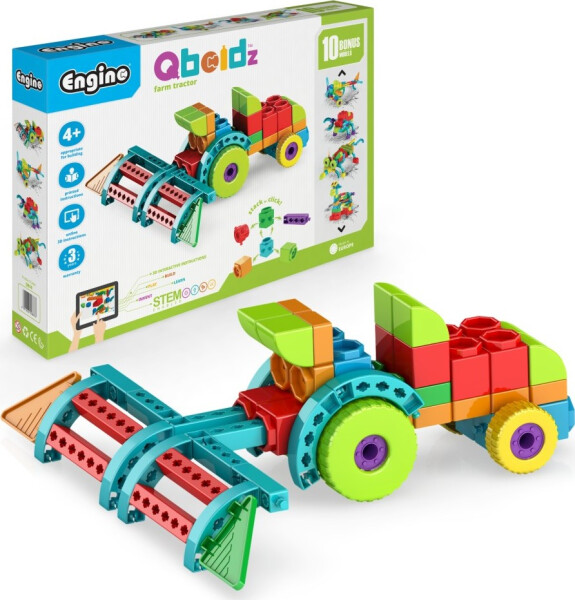 Engino: Qboidz - Traktor 10v1 - EPEE Engino