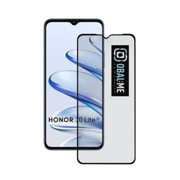 OBAL:ME 5D Tvrzené Sklo pro Honor 70 Lite černá (57983120588)