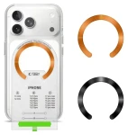 Tech-Protect MMP-210 oranžová/černá / Magnetický kroužek MagSafe / 2 ks / univerzální