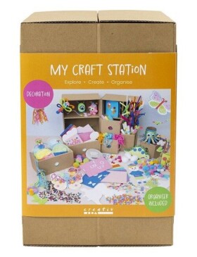 Kreativní sada Maxi box se zásuvkami Dekorování