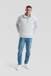 Fruit of the Loom Classic Zip-Neck Sweat Mikina s 1/4 zipem 16.2114 deep navy XXL