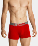 Pánské sportovní boxerky ATLANTIC 3Pack černé/modré/červené Velikost: