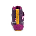 Affenzahn Mid boot Vegan Comfy Reflex Berry Bird
