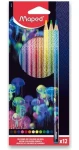 MAPED Pastelky Deepsea Paradise 12 ks / trojhranné (0086/9831703)