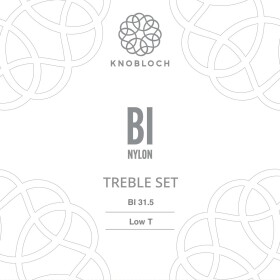 Knobloch BI Nylon Treble Set Low Tension 31.5