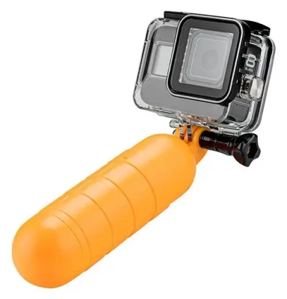 Telesin GP-MNP-102 oranžová / Plovoucí rukojeť / pro akční a sportovní kamery / 150 mm (GP-MNP-102)