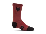 Fox Ranger Crew 6" dětské ponožky Rust Brown vel. 35-39