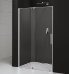 POLYSAN - ROLLS sprchové dveře 1400, výška 2000, čiré sklo RL1415