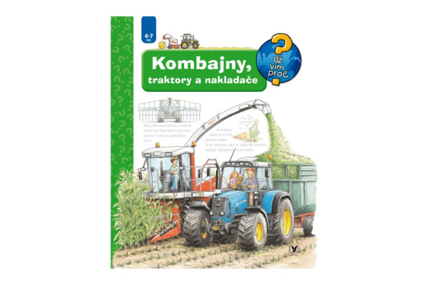 Kombajny, traktory nakladače