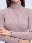HOSH Dámský rolák Rosa taupe Velikost: L/XL