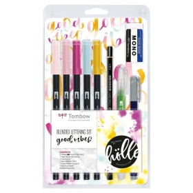 Tombow Good Vibes sada pro kaligrafii a blending