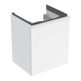 GEBERIT - Acanto Umyvadlová skříňka, 45x42x38 cm, 1 zásuvka, lesklá bílá 503.002.01.1