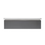 Koupelnová skříňka s umyvadlem SAT Feel 120x30x44,8 cm antracit mat SATFEEL120ANTU4 SATFEEL120ANTU4