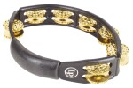 Latin Percussion Cyclops Tambourine Dimpled Brass
