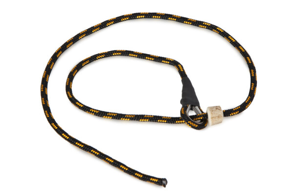 Krátké kontrolní vodítko černá/oranžová 4mm, Firedog Šířka/délka: 4mm / 70cm