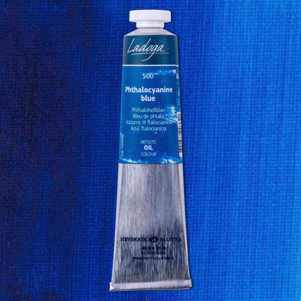 Nevskaya Palitra Ladoga 46 ml modrá Phtalocyanine 500