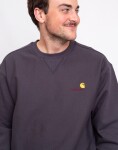 Carhartt WIP American Script Sweat Graphite M