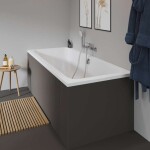 DURAVIT - D-Code Vana 180x80 cm, bílá 700101000000000
