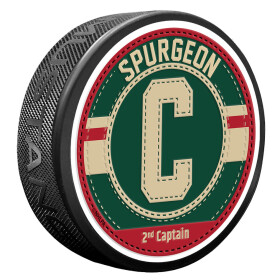 Mustang Puk Minnesota Wild NHL Captain Jersey Stitch - Jared Spurgeon