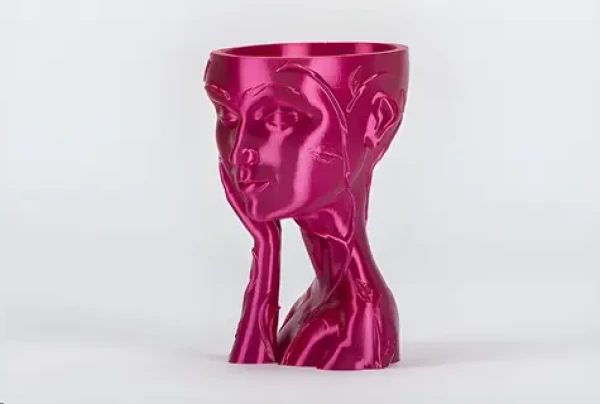 Filament PM SILK Dark Pink / Tisková struna / 1,75 mm / PLA / 1 kg (CZF175SILK_DP)