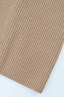 DÁMSKÁ ČEPICE S MODALOVÝMI FLITRY CZ104 béžová 54-58