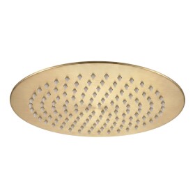 REA - Kulatá dešťová sprcha JS-P014BG 25cm Brush Gold REA-P8609