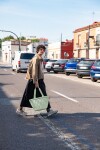 Nákupní taška přes rameno Reisenthel Shopper M Puffer iced matcha