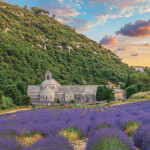 Nástěnný kalendář poznámkový 2027 Notique Provence, 30 x 30 cm