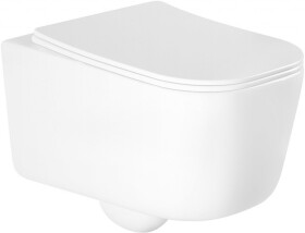 MEXEN/S - Stella Závěsná WC mísa včetně sedátka s slow-slim, duroplast, bílá 30680900