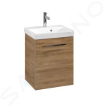 VILLEROY & BOCH - Avento Umyvadlová skříňka, 430x514x352 mm, 1 dvířka, Oak Kansas A88701RH