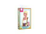 Blond bavorská paruka s copy