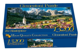 Puzzle Italské Dolomity 13200 dílků - Clementoni