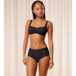 Dámské kalhotky Body Make-Up Illusion Lace Shorty - Triumph černá (0004) 044