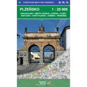 Plzeňsko 1:25 000