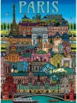 GIBSONS Puzzle Pohled na Paříž