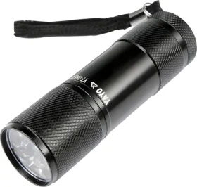 YATO Svítilna kapesní 9 LED / Kapesní svítilna / hliníkové tělo
