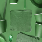 Ubrousky zelené 20 ks 33 cm x 33 cm Ubrousky zelené 20 ks 33 cm x 33 cm