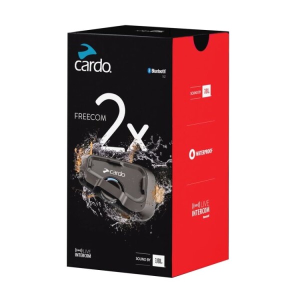 Cardo Freecom 2X (Jbl) Interkom na motocykl