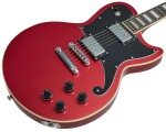 D'Angelico Single Cutaway Solid Body Oxblood